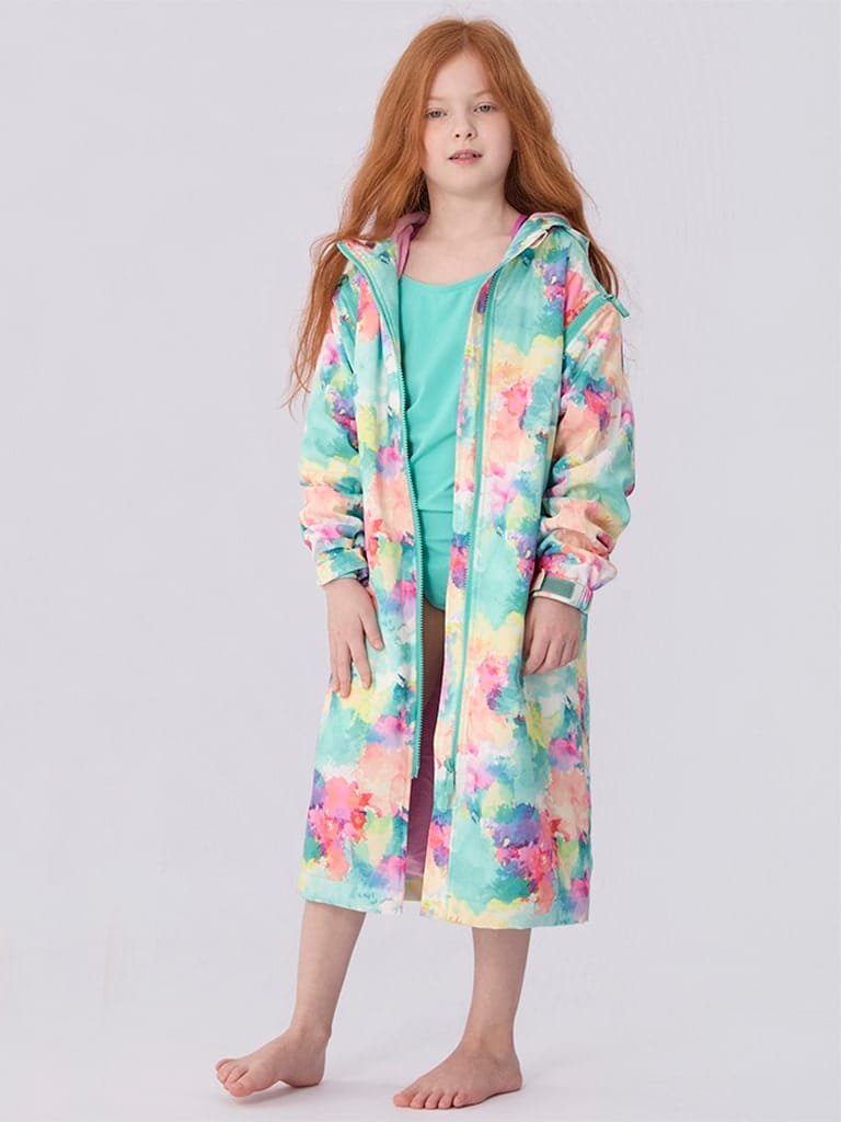 What is a Swim Parka 2 swim parka for kid watercolor