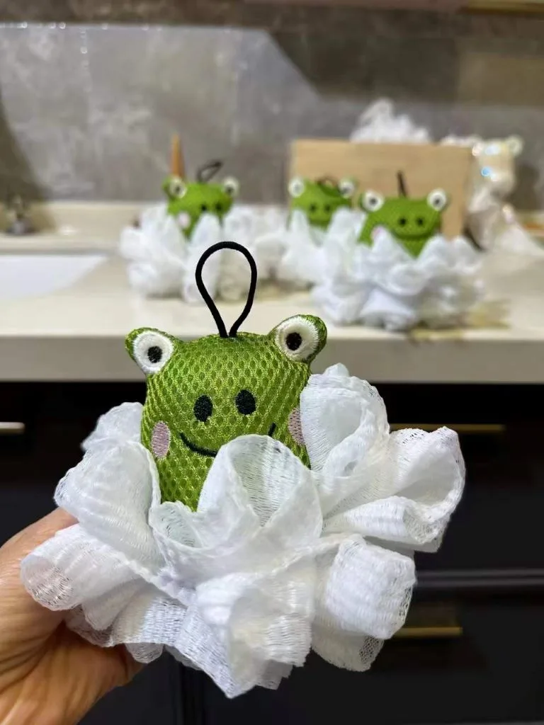 Bath Flower -Bunny 4 SeaSnail bath flower