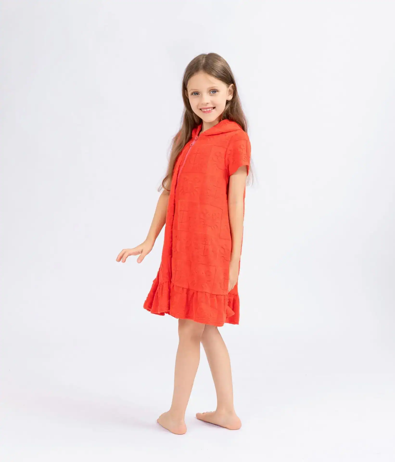 Bamboo Dress Red