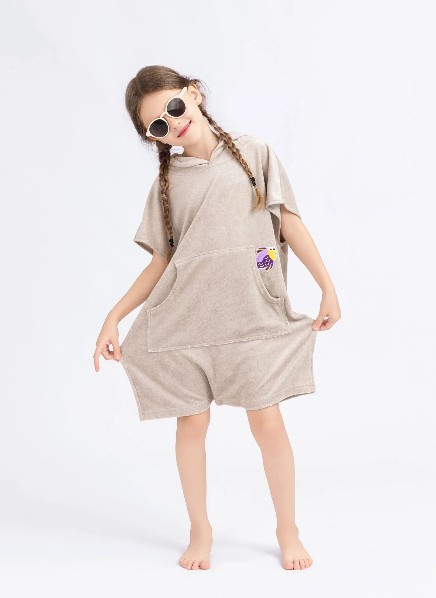 Beachwear Onesie warm grey Unisex