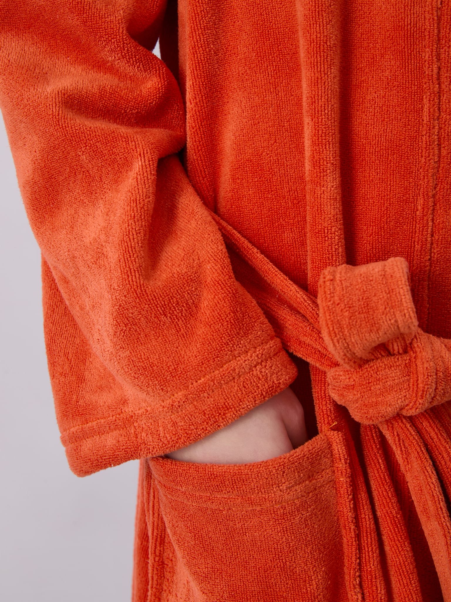 Bathrobe for kids-Vermilion 8 Bathrobe for kids-Vermilion - Image 8