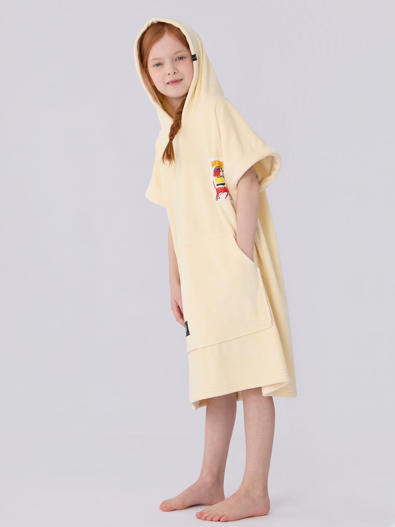 Hooded Towel-Ivory 6 Hooded Towel-Ivory - Image 6