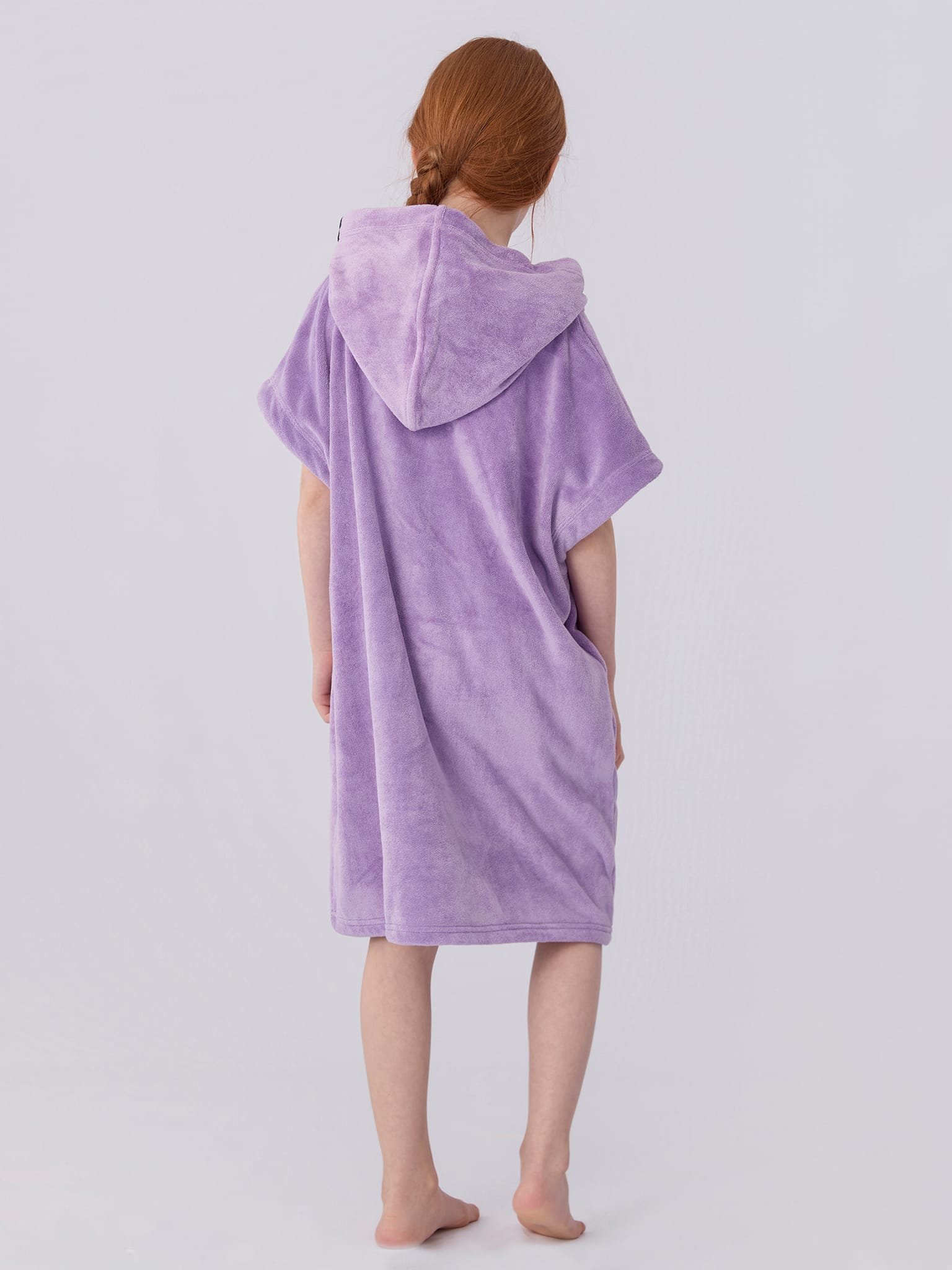 Hooded Towel-Lavender 4 Hooded Towel-Lavender - Image 4