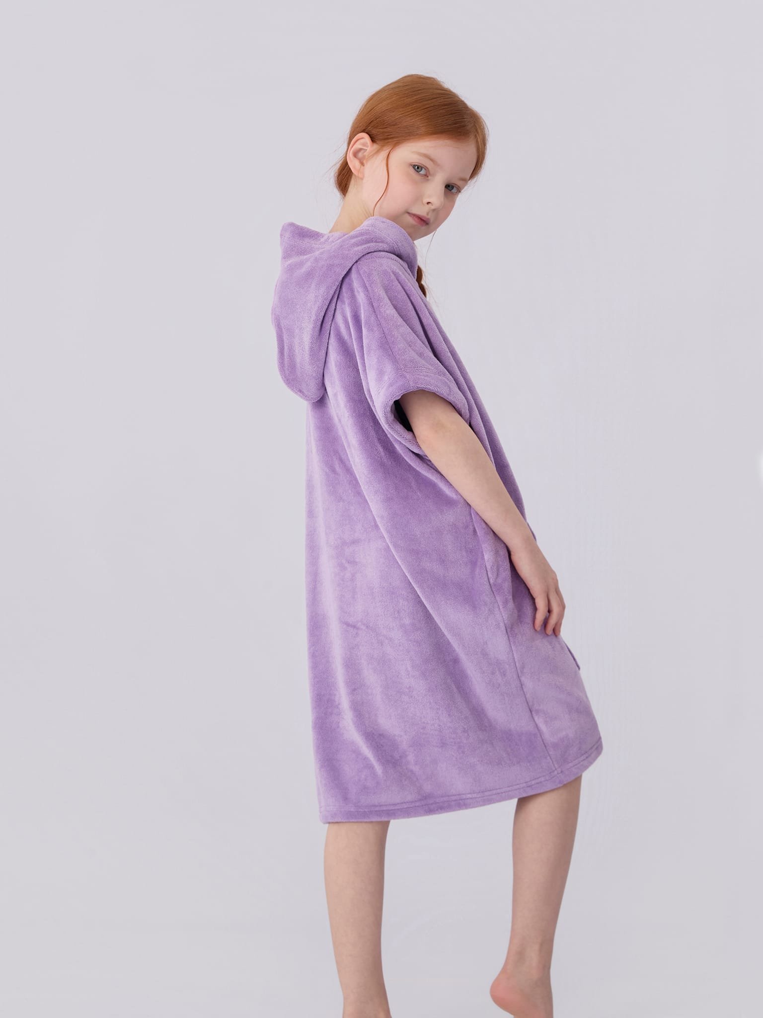 Hooded Towel-Lavender 6 Hooded Towel-Lavender - Image 6