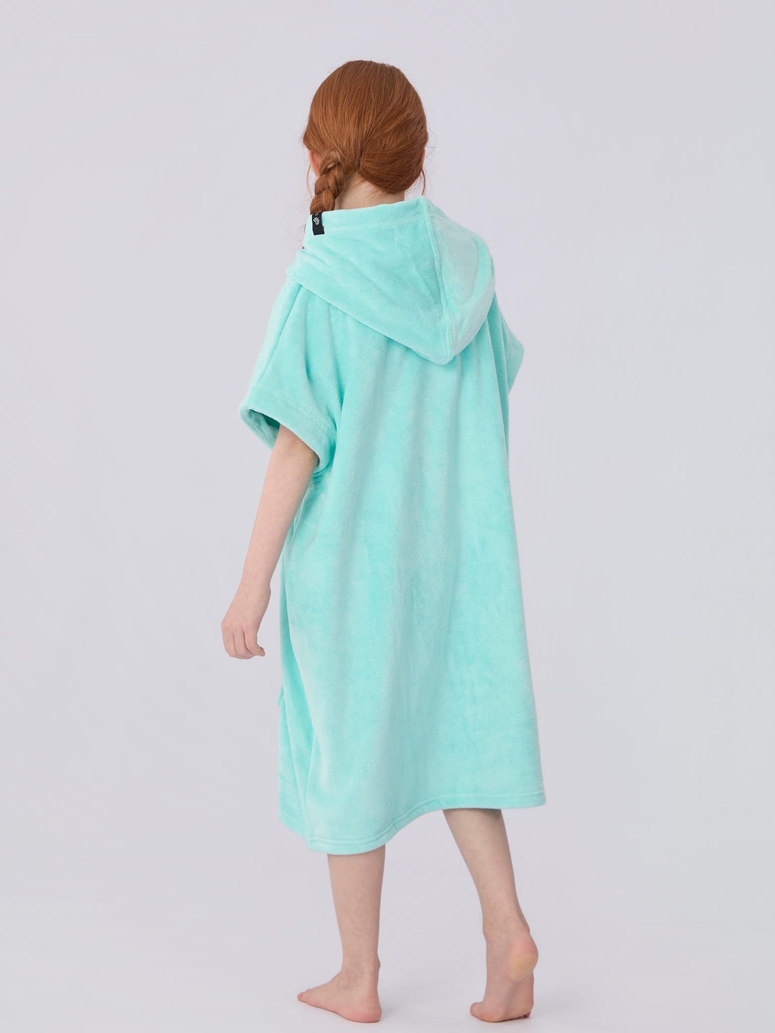 Hooded Towel-Seafoam Green 5 Hooded Towel-Seafoam Green - Image 5