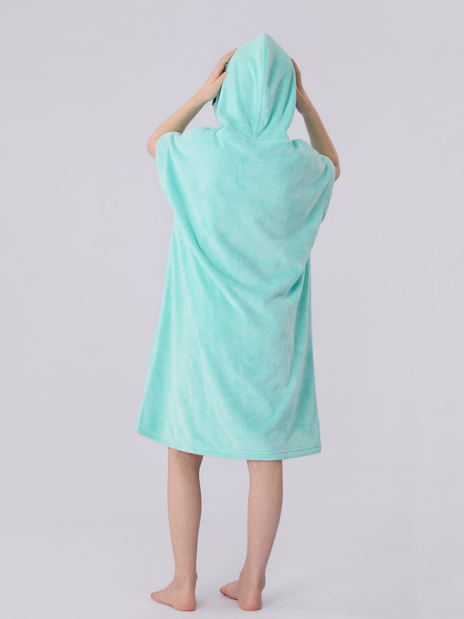 Hooded Towel-Seafoam Green 7 Hooded Towel-Seafoam Green - Image 7