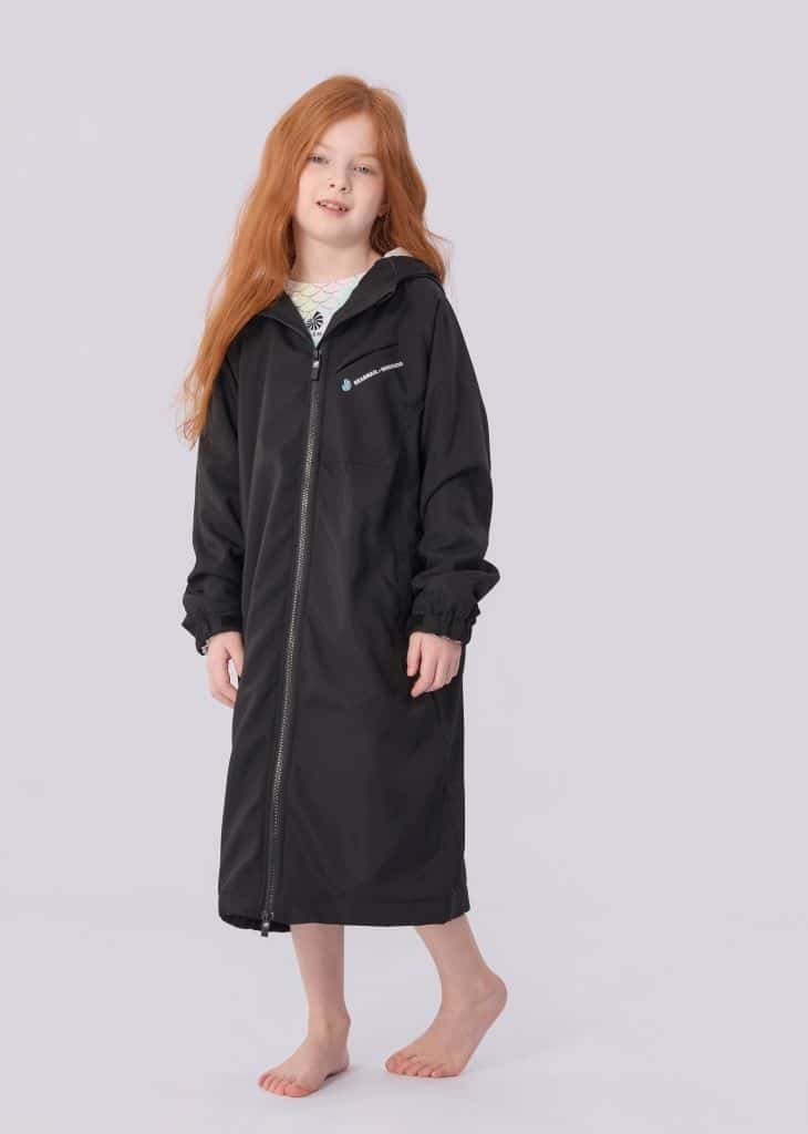 Swim-Parka-for-Kids-Black